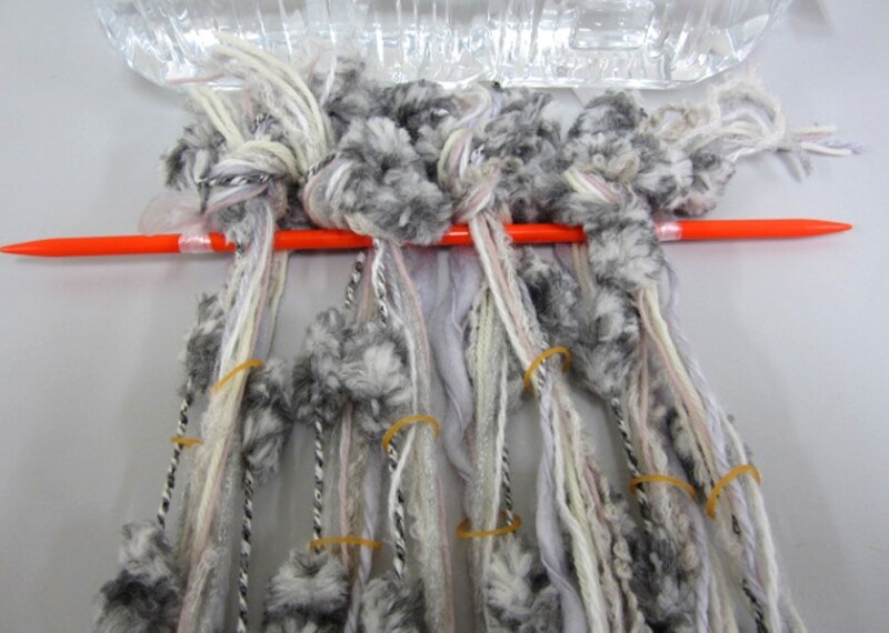 オリジナル糸のストール