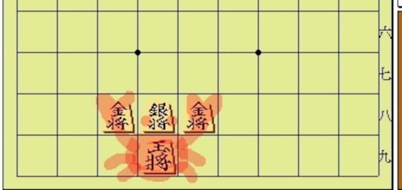 カニの姿とカニ囲い