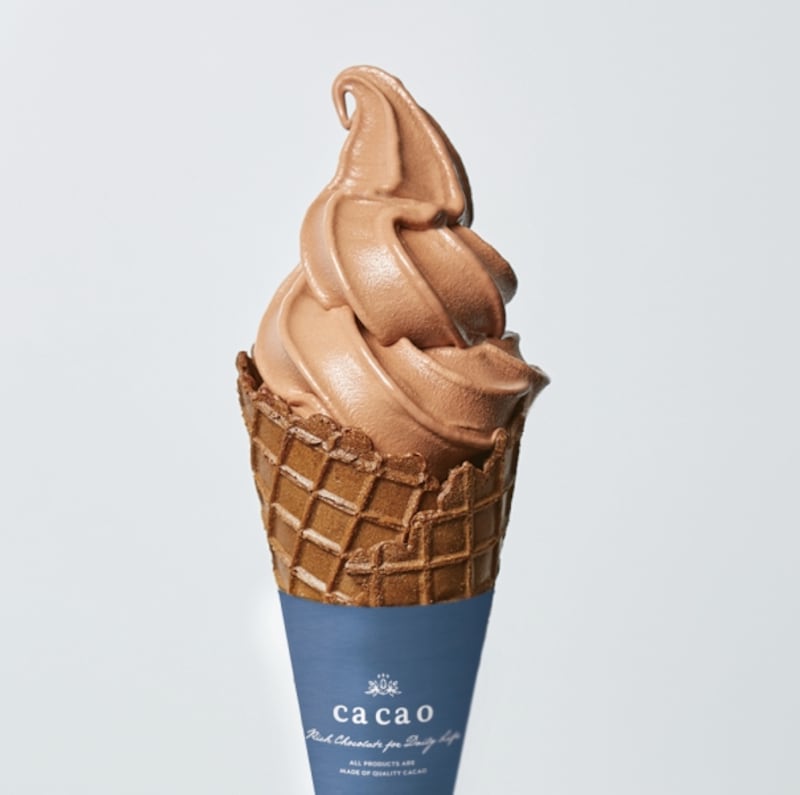 生チョコソフトクリーム 400円（税抜）/cacao2018版