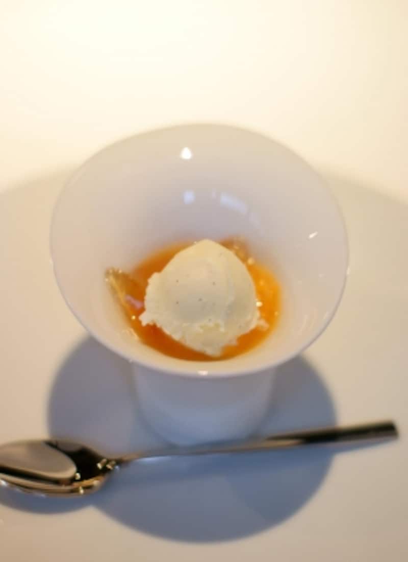 清見オレンジのサラダundefinedソーテルヌのジュレ