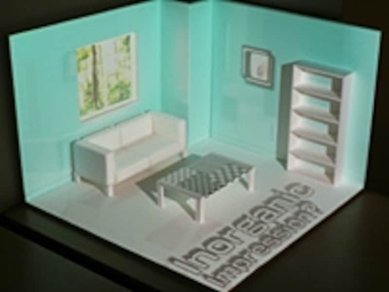 3Dプロジェクションマッピング例