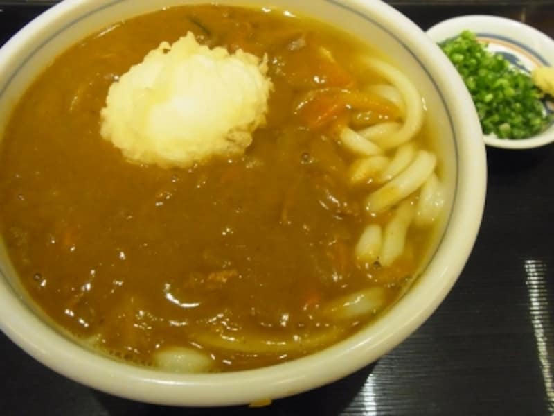 半玉天カレーうどん 900円