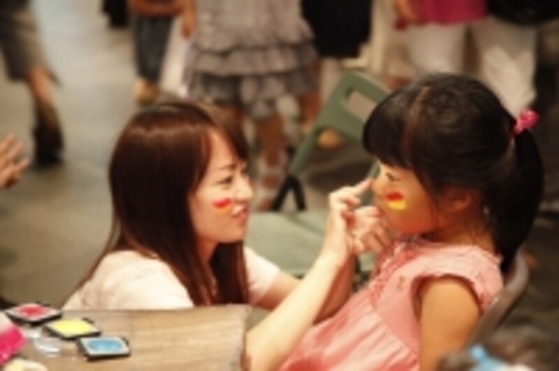 フェイスペインティング