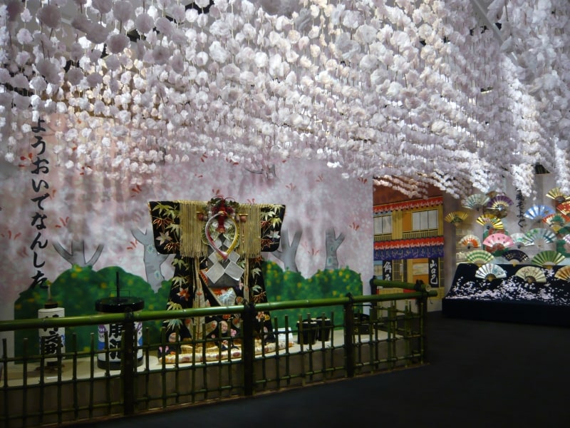 歌舞伎座ギャラリーの展示スペース