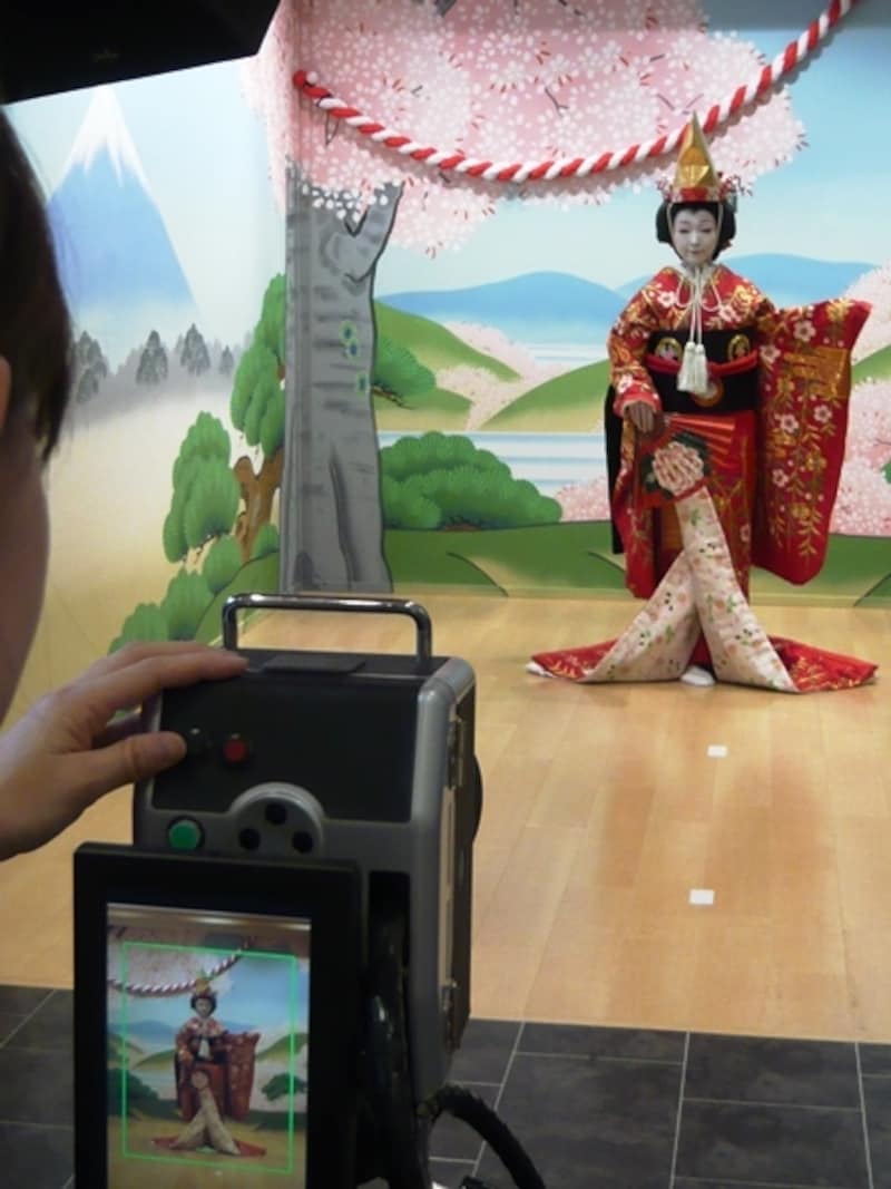 スタジオアリスの撮影風景