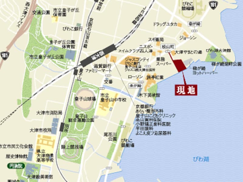 現地案内図