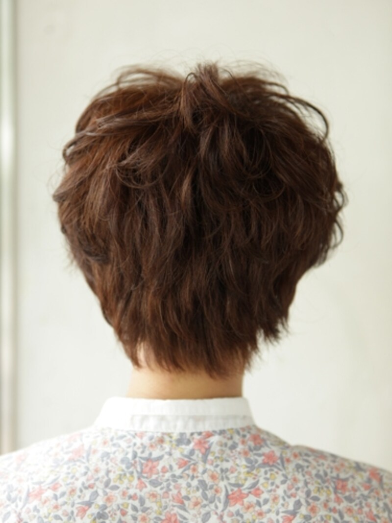 柔らかマッシュショート