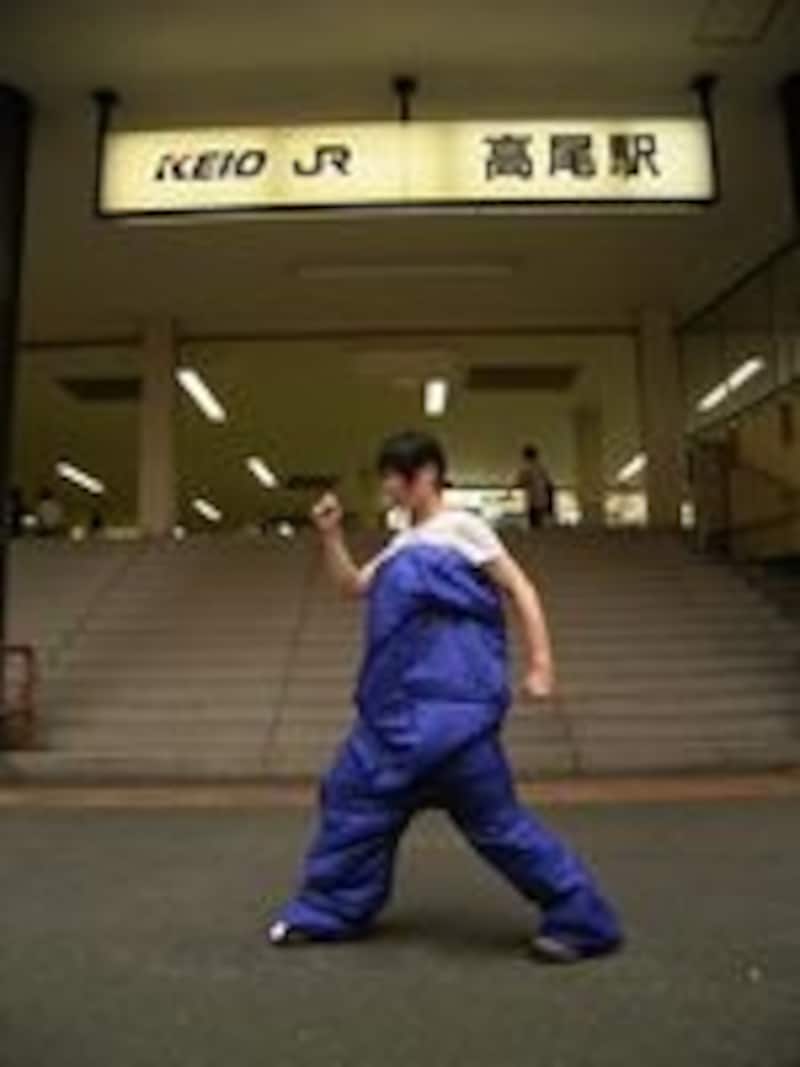 足つき寝袋