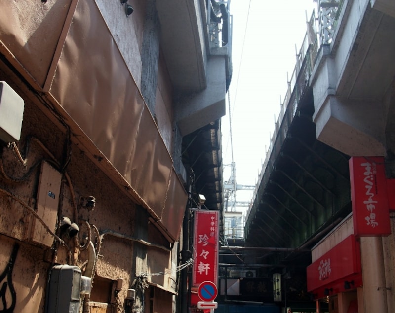 京浜東北線の高架下にあるお店「珍珍軒」