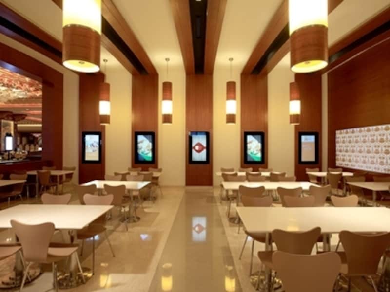 軽食メニューが中心の「ラッキーエクスプレス」 (c) Sands Cotai Central