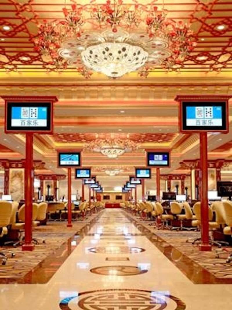 豪華な雰囲気に満ちあふれる (c) Sands Cotai Central