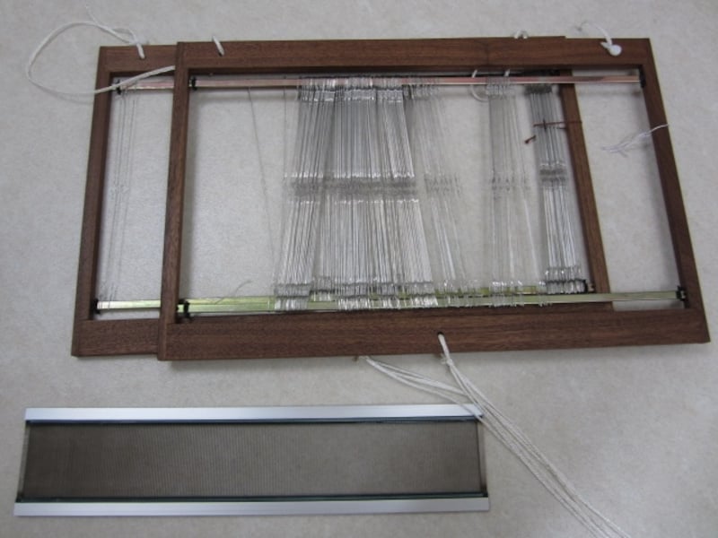 平織りの開口の仕組み