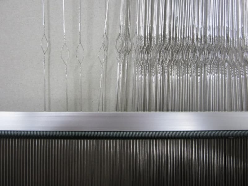 平織りの開口の仕組み