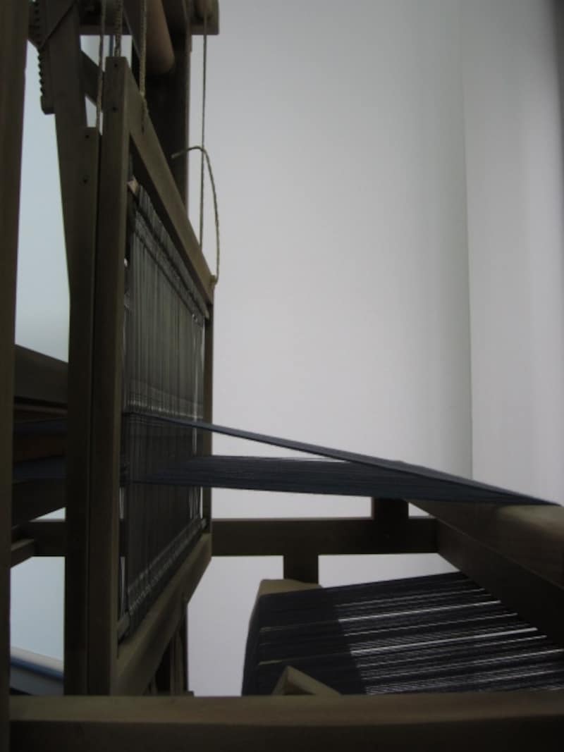 平織りの開口の仕組み