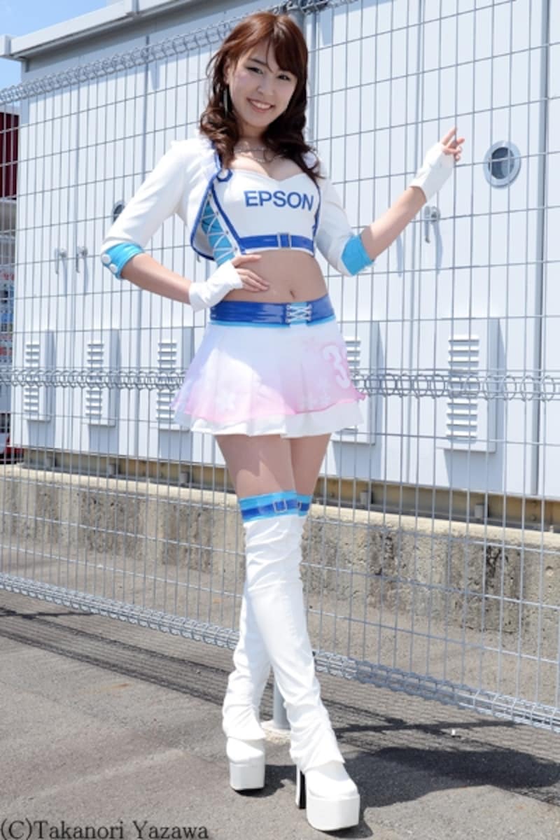 池田ゆい佳／Epson Nakajima Racing レースクイーン