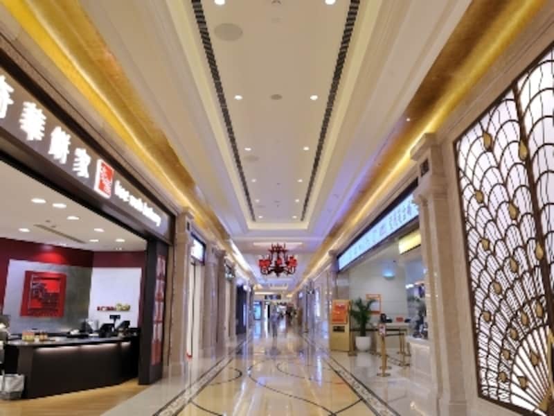 ギャラクシーマカオでもパブリックエリアで無料WiFiを利用できる (c) Galaxy Macau