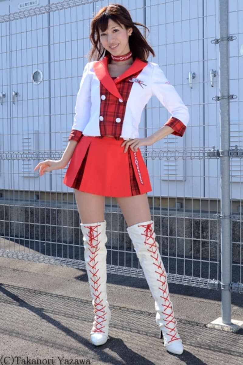 高塚麻奈／富士スピードウェイイメージガール「CRANES」