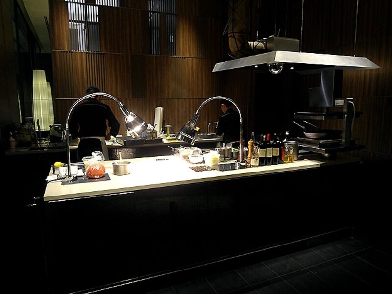 オープンキッチン