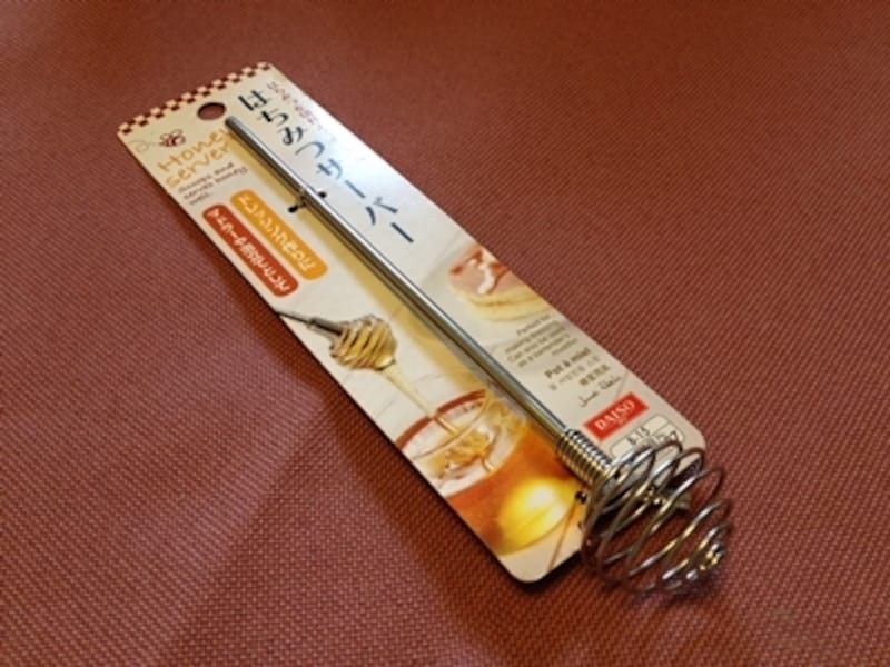 はちみつサーバーも100円グッズにある