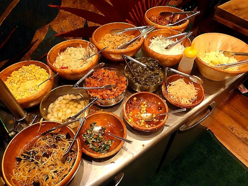 もうやんカレー ブッフェ台