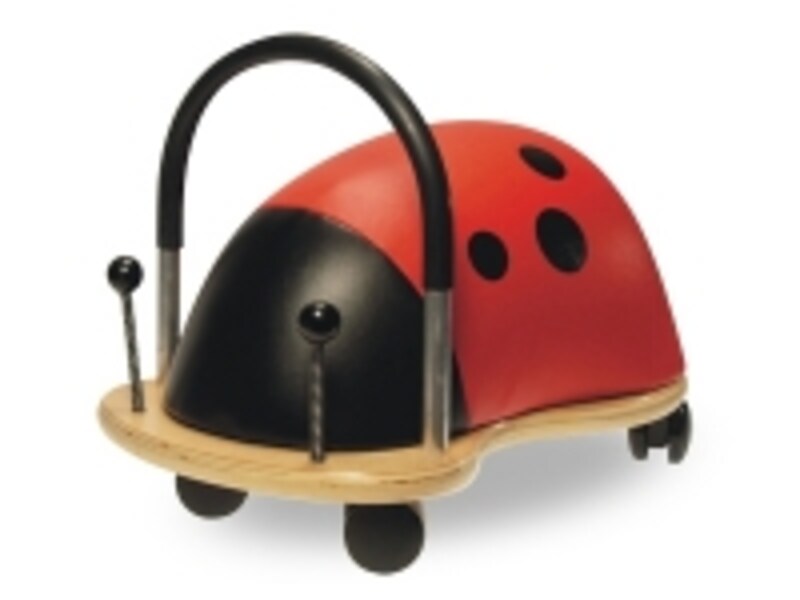 「ウィリーバグ」はSとLの2サイズ。ハンドメイドの乗用玩具です