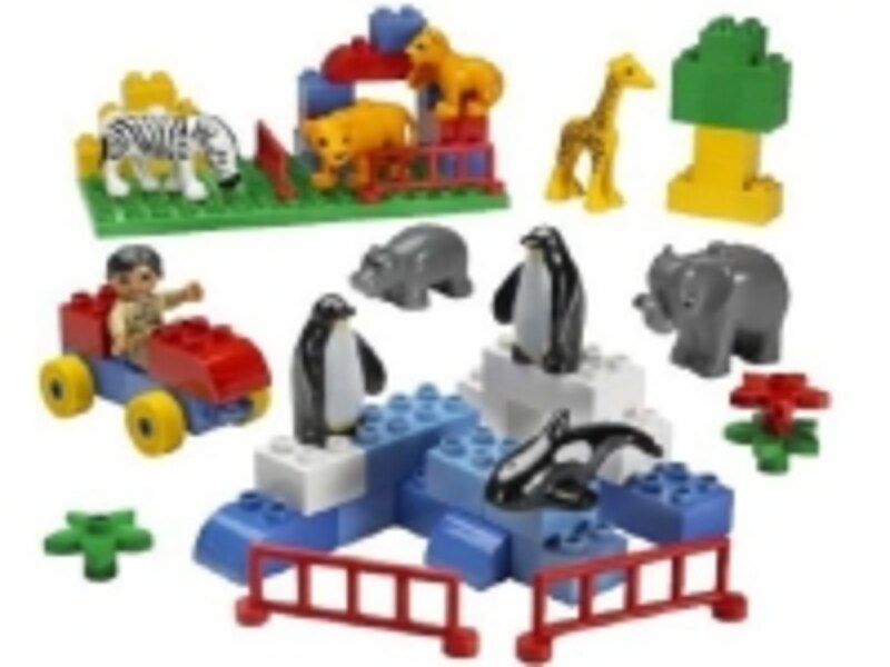 大きなパーツで遊びやすい「レゴundefinedデュプロundefined楽しいどうぶつえん」