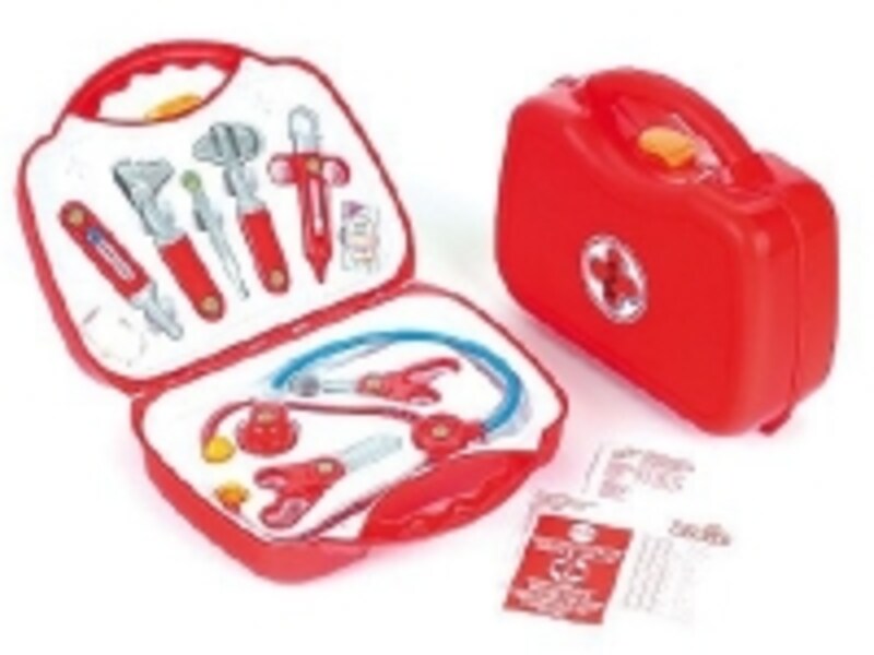 ドイツ製の「お医者さんセット・ＫＬ４３８３」は本物に近い形の診察セット