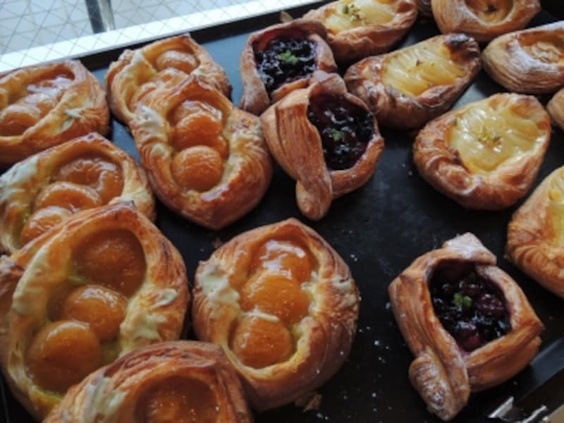 華やかなデニッシュ各種