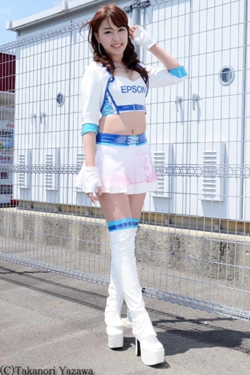 池田ゆい佳／Epson Nakajima Racing レースクイーン
