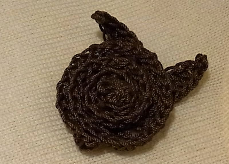 バラの形に仕上げます