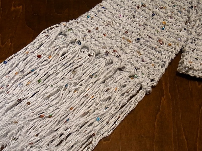 フリンジの長さは好みに合わせても大丈夫