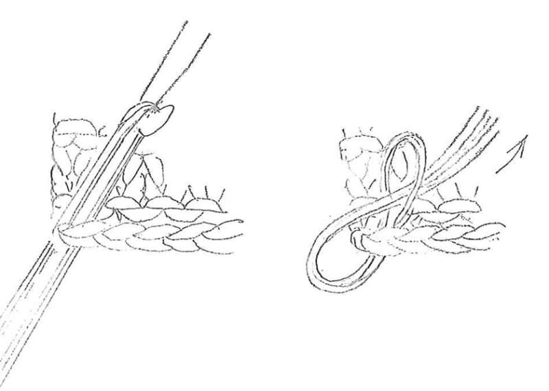 仕上げのフリンジの着け方