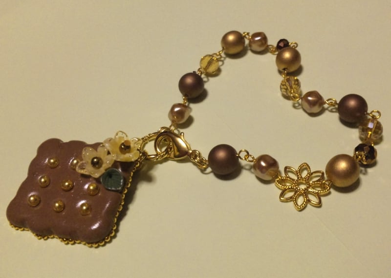 ビーズと合わせて大人の雰囲気に