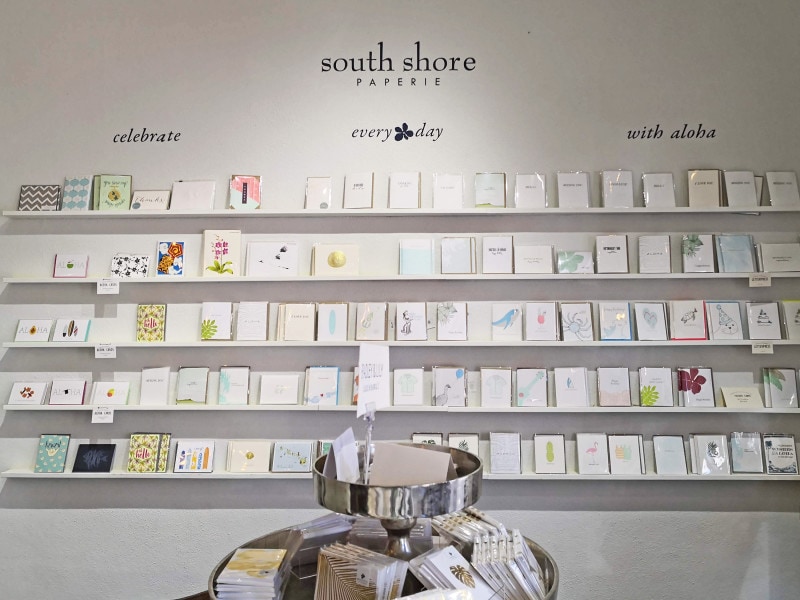 サウスショア・ペーパリーの店内