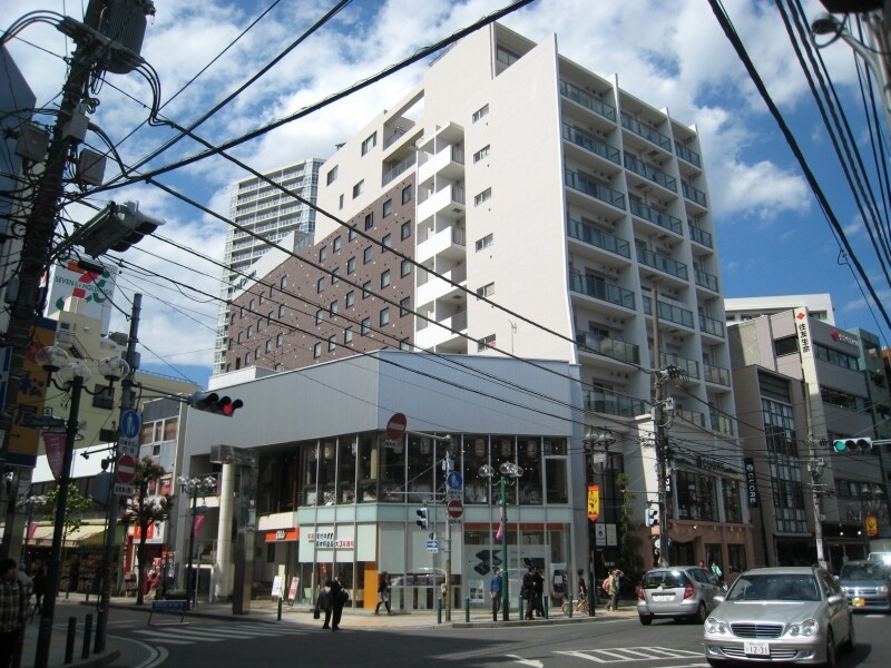 商業地域の中の住宅