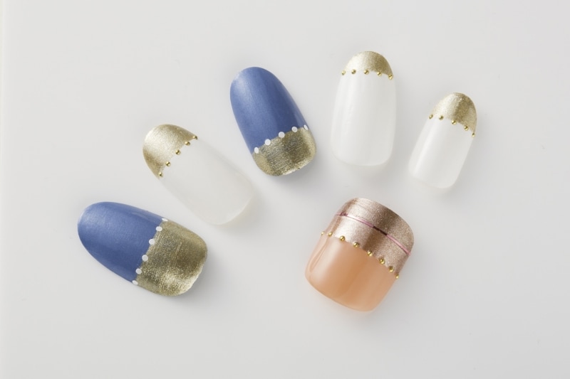 ゴールドが入るとぐっとエレガントに