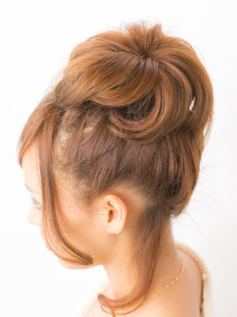 放射状に広げる