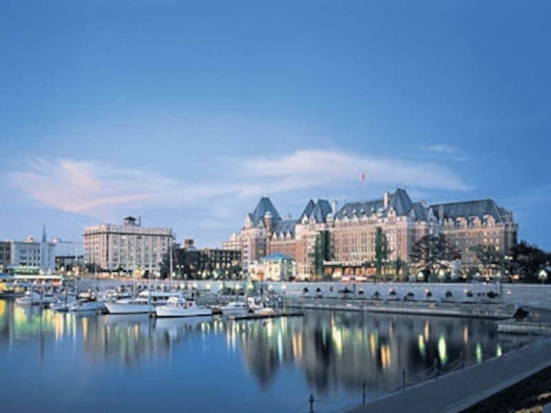 ビクトリアの町の中心、インナーハーバーと町の象徴的な存在、エンプレスホテルundefined（C）Farimont Hotels