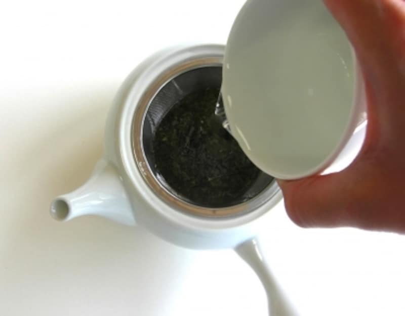 新茶の入れ方手順3