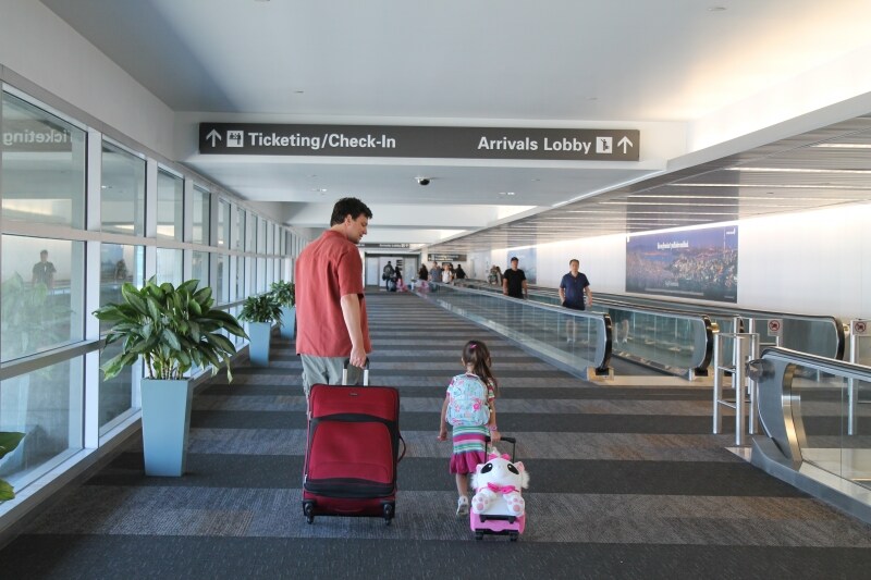 Flight with kids