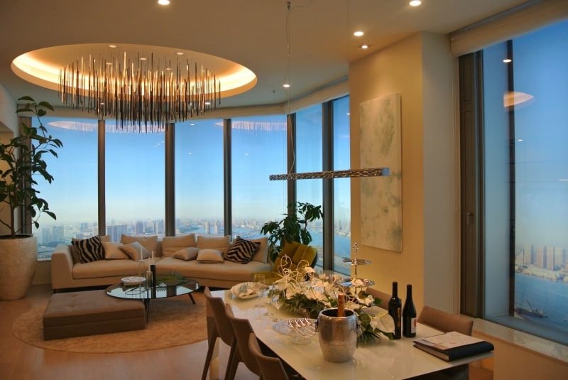 スカイズundefinedタワー＆ガーデンのモデルルーム