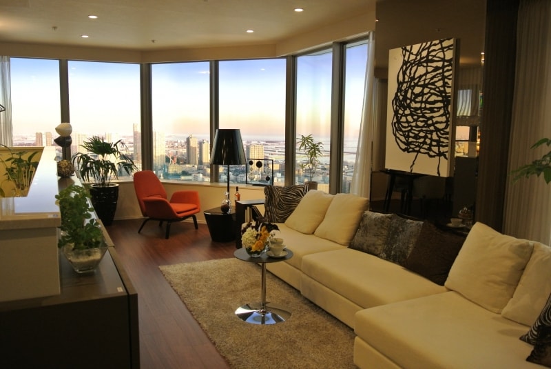 スカイズundefinedタワー＆ガーデンのモデルルーム