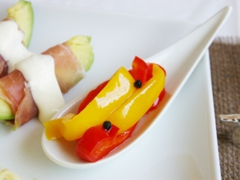 皮つきパプリカのマリネ