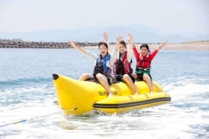 スリル満点 バナナボート ジェットスキー体験 宮崎の観光 旅行 All About