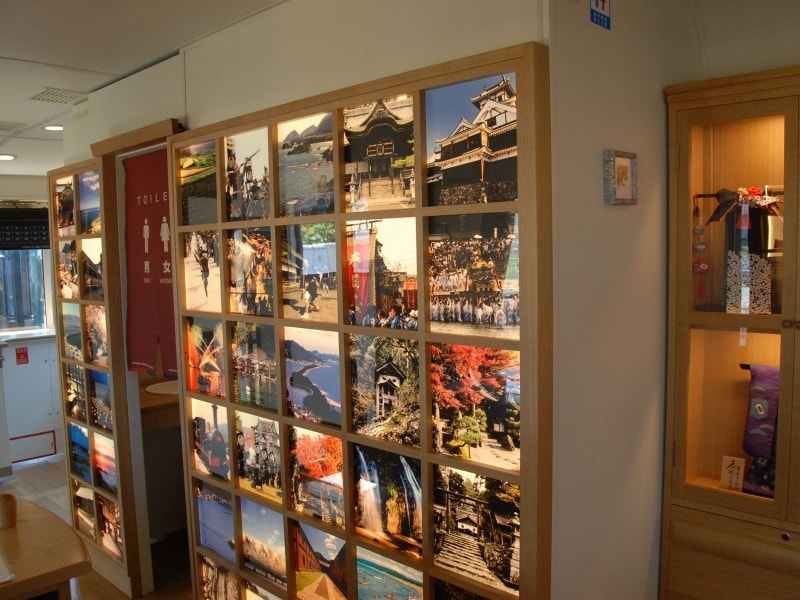 ショーケースの写真