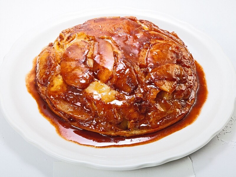 「オリジナルパンケーキハウス」の「アップルパンケーキ」(1680円)