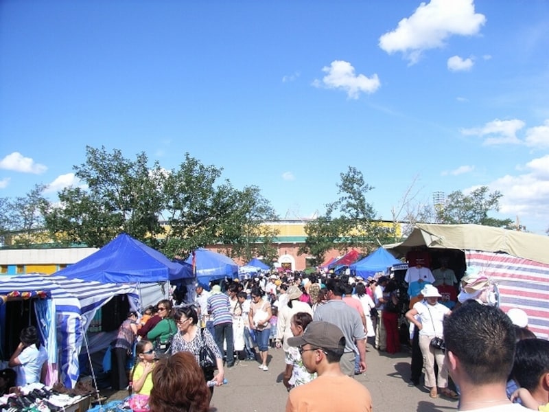 ナーダムで盛り上がるセントラルスタジアム