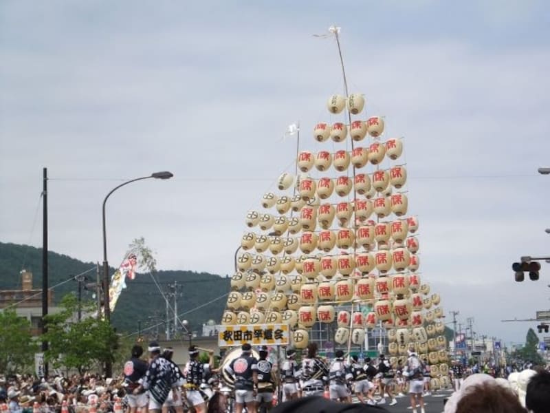 秋田竿灯まつり(4)/東北六魂祭2013福島より