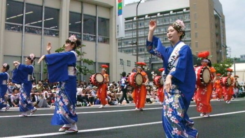 盛岡さんさ踊り（1）／東北六魂祭2013福島より