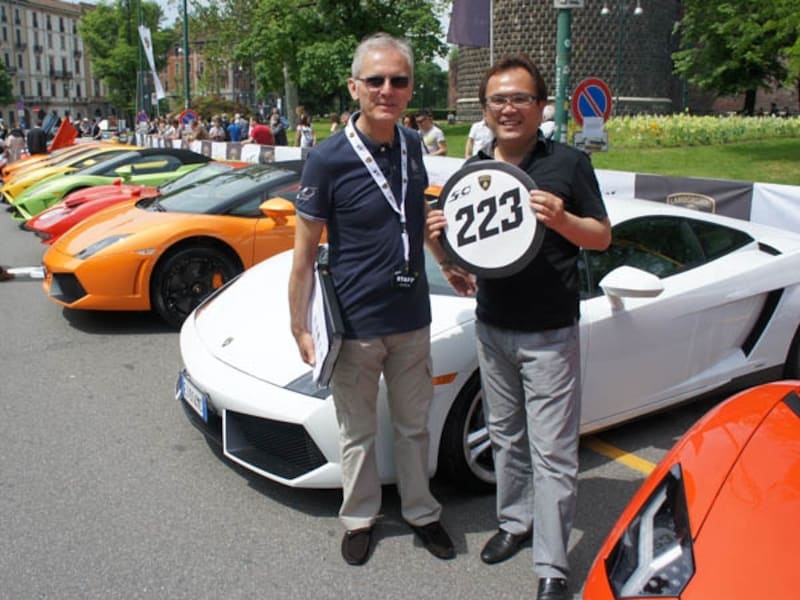 グランデ・ジロ・ランボルギーニ・50°アニヴェルサリオ